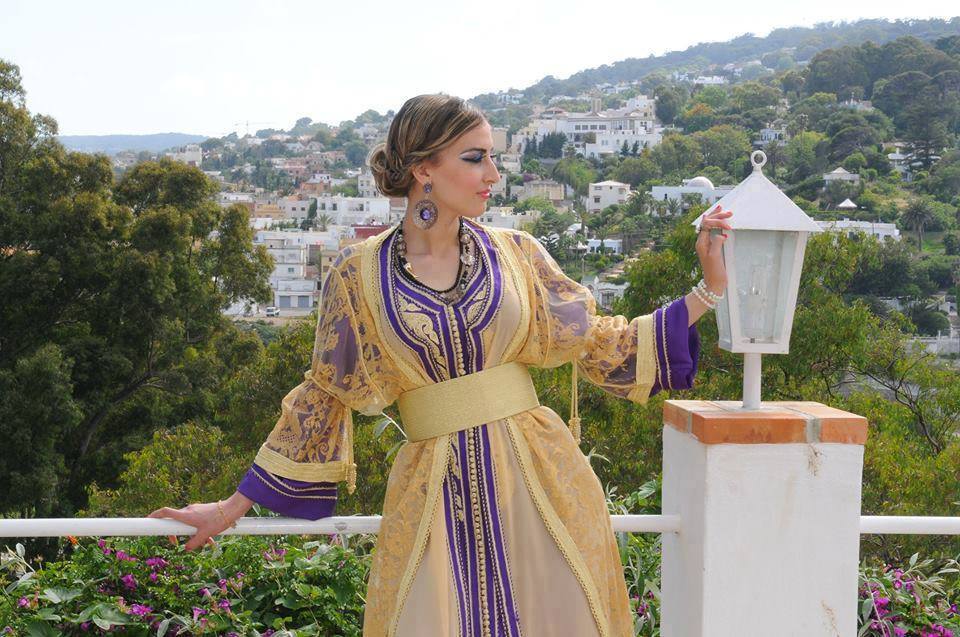 caftan marocain haute couture à vendre pas cher